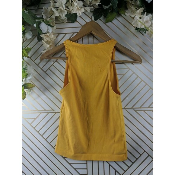 Zara Yellow Sleeveless Tank Top Size Small READ! - Picture 6 of 6